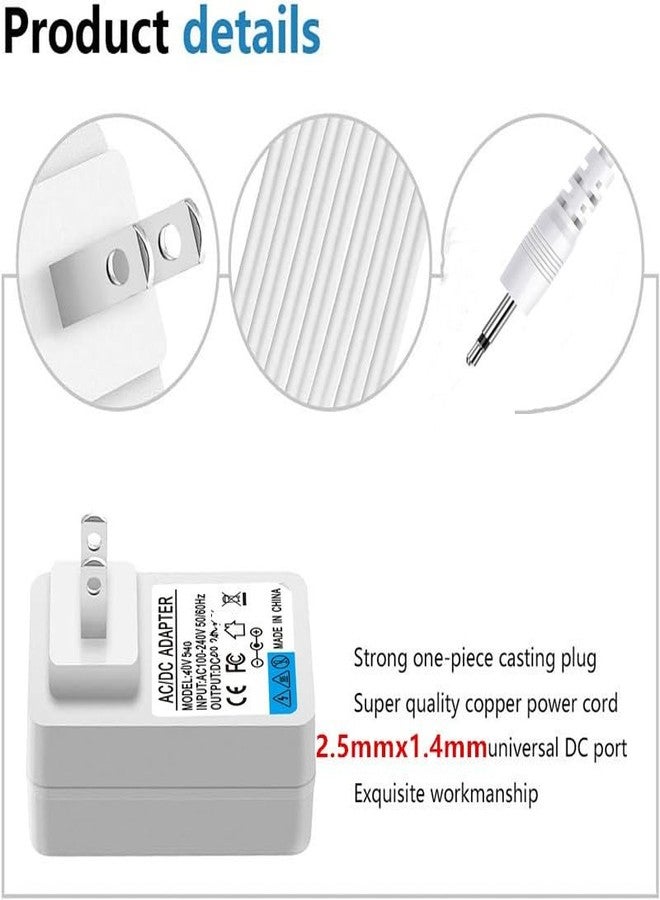 Ousaly 3V Power Adapter for Department 56 Accessories Lights Village Collections 56.55026 5655026 55026 OH-41111DT UD-0305B 5502-6 SA 41-350 (6 Output White) - Image 5